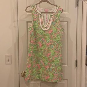 Beautiful lily shift dress, a line and sleeveless